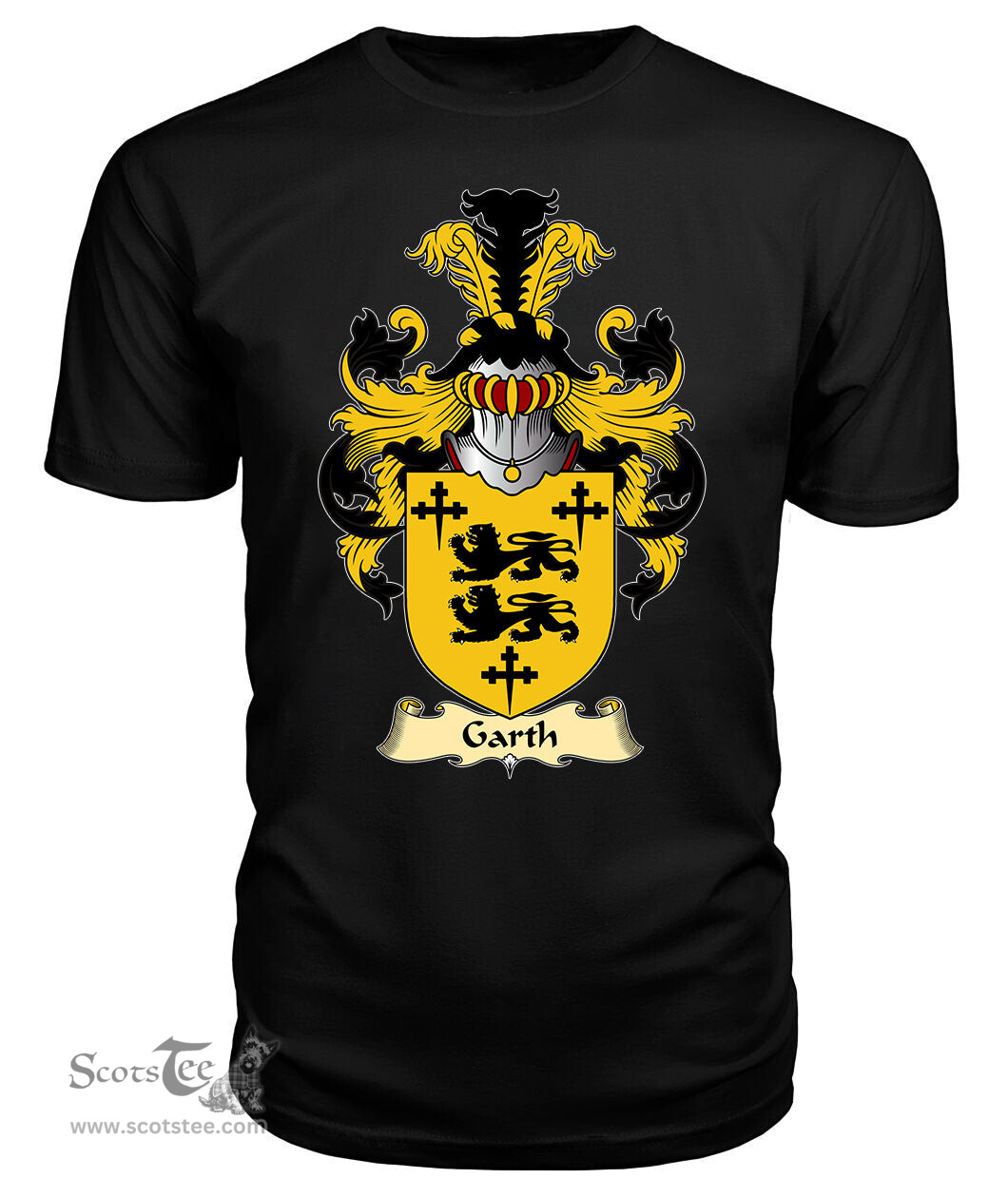 ScotsTee Garth Coat Of Arms Family Crest England V23 T Shirt