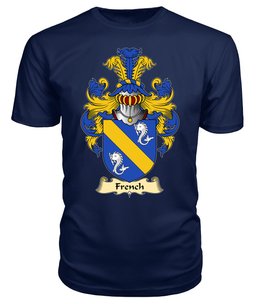 ScotsTee French Coat Of Arms Family Crest England V23 T Shirt