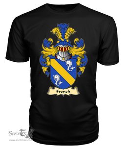 ScotsTee French Coat Of Arms Family Crest England V23 T Shirt