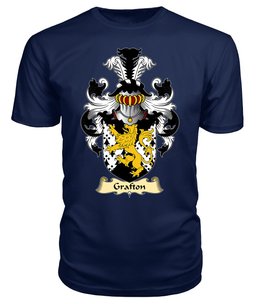 ScotsTee Grafton Coat Of Arms Family Crest England V23 T Shirt