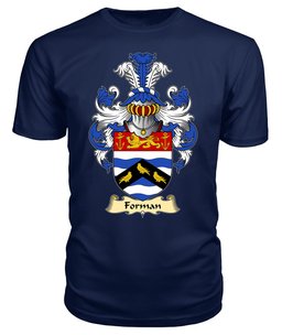 ScotsTee Forman Coat Of Arms Family Crest England V23 T Shirt