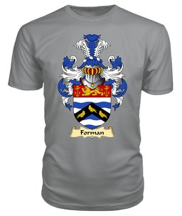 ScotsTee Forman Coat Of Arms Family Crest England V23 T Shirt