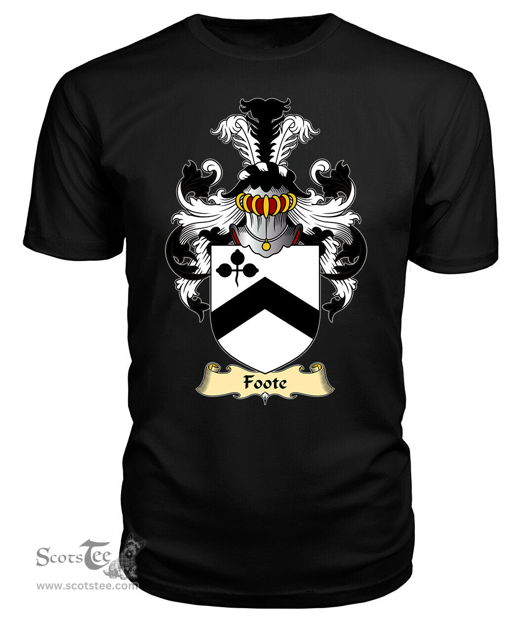 ScotsTee Foote Coat Of Arms Family Crest England V23 T Shirt
