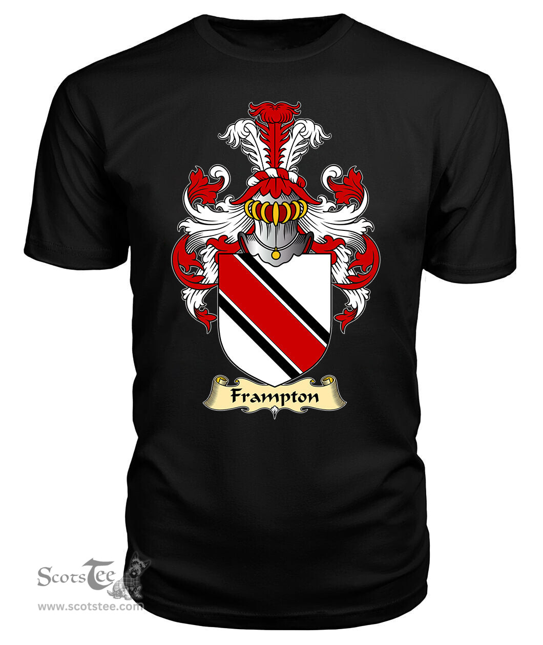 ScotsTee Frampton Coat Of Arms Family Crest England V23 T Shirt