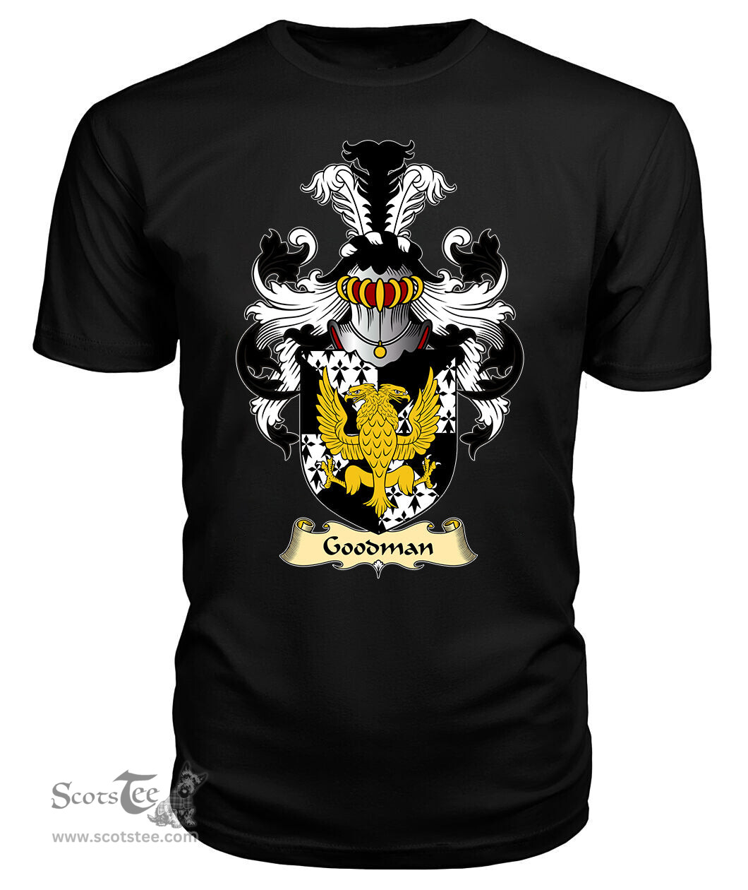 ScotsTee Goodman Coat Of Arms Family Crest England V23 T Shirt