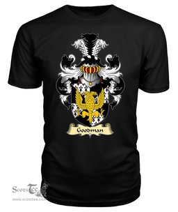 ScotsTee Goodman Coat Of Arms Family Crest England V23 T Shirt