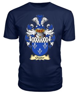 ScotsTee Glasier or Glazier Coat Of Arms Family Crest England V23 T Shirt
