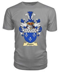 ScotsTee Glasier or Glazier Coat Of Arms Family Crest England V23 T Shirt