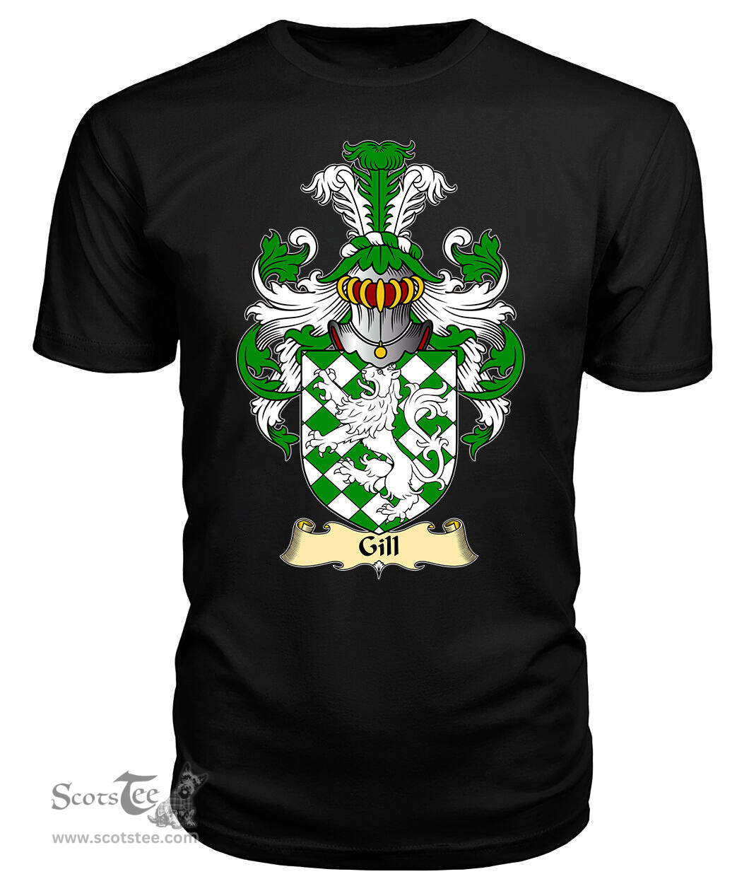 ScotsTee Gill Coat Of Arms Family Crest England V23 T Shirt