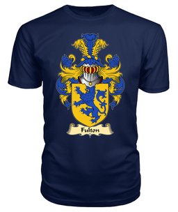 ScotsTee Fulton Coat Of Arms Family Crest England V23 T Shirt