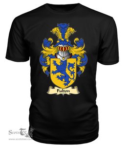 ScotsTee Fulton Coat Of Arms Family Crest England V23 T Shirt