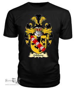 ScotsTee Gibbons Coat Of Arms Family Crest England V23 T Shirt