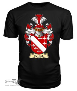 ScotsTee Howard Coat Of Arms Family Crest England V23 T Shirt