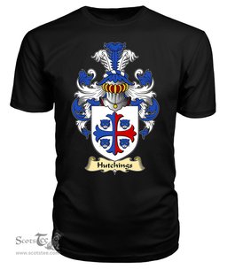 ScotsTee Hutchings Coat Of Arms Family Crest England V23 T Shirt