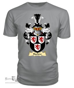 ScotsTee Harlow Coat Of Arms Family Crest England V23 T Shirt