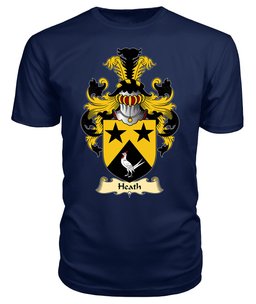ScotsTee Heath Coat Of Arms Family Crest England V23 T Shirt
