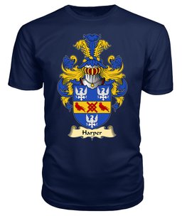ScotsTee Harper Coat Of Arms Family Crest England V23 T Shirt