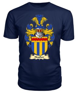 ScotsTee Heather Coat Of Arms Family Crest England V23 T Shirt