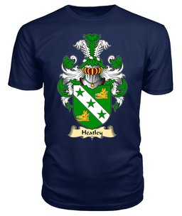 ScotsTee Heatley Coat Of Arms Family Crest England V23 T Shirt