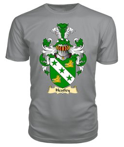 ScotsTee Heatley Coat Of Arms Family Crest England V23 T Shirt