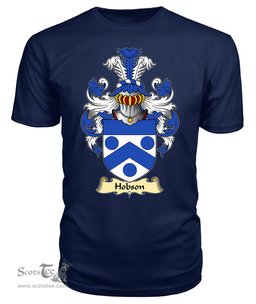 ScotsTee Hobson Coat Of Arms Family Crest England V23 T Shirt