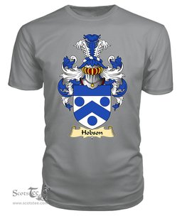 ScotsTee Hobson Coat Of Arms Family Crest England V23 T Shirt