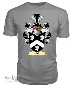ScotsTee Hall Coat Of Arms Family Crest England V23 T Shirt