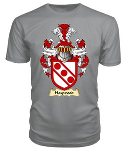 ScotsTee Haywood or Heywood Coat Of Arms Family Crest England V23 T Shirt