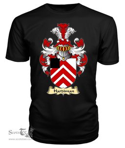 ScotsTee Hardiman Coat Of Arms Family Crest England V23 T Shirt