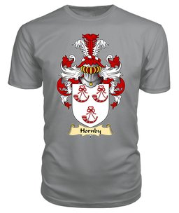 ScotsTee Hornby Coat Of Arms Family Crest England V23 T Shirt