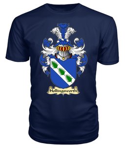 ScotsTee Hollingsworth Coat Of Arms Family Crest England V23 T Shirt