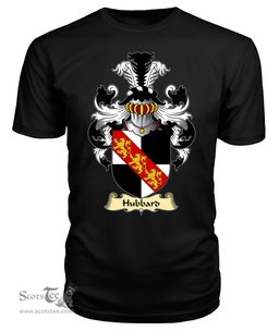 ScotsTee Hubbard or Hubert Coat Of Arms Family Crest England V23 T Shirt
