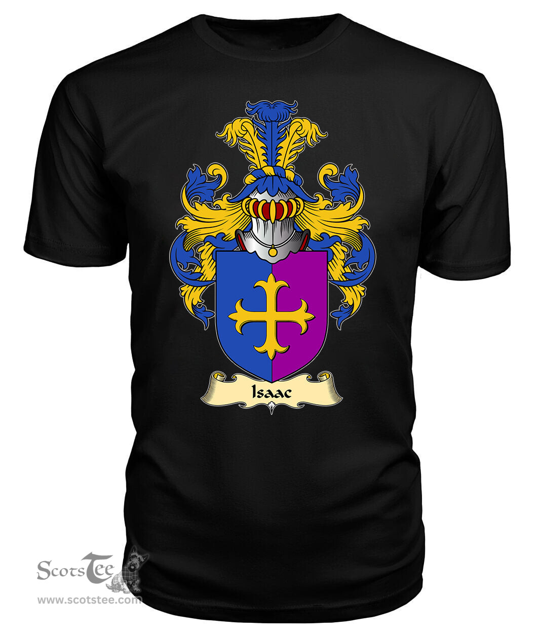 ScotsTee Isaac Coat Of Arms Family Crest England V23 T Shirt