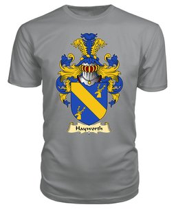 ScotsTee Haworth or Hayworth Coat Of Arms Family Crest England V23 T Shirt