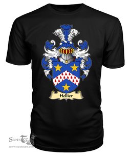 ScotsTee Hellier Coat Of Arms Family Crest England V23 T Shirt
