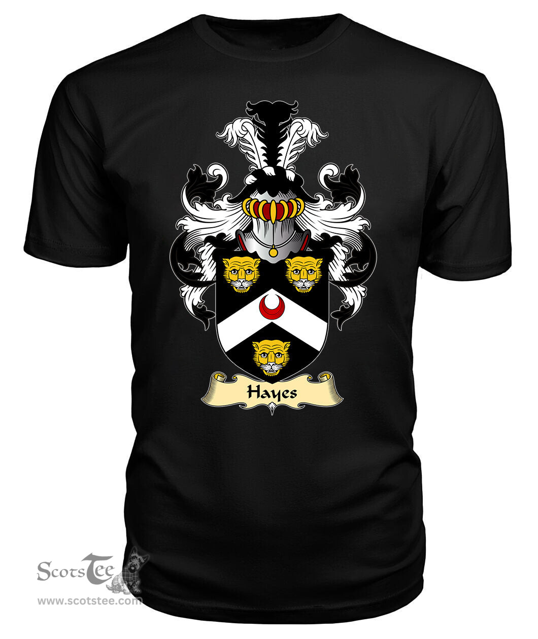 ScotsTee Hayes Coat Of Arms Family Crest England V23 T Shirt