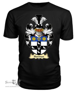 ScotsTee Harman Coat Of Arms Family Crest England V23 T Shirt