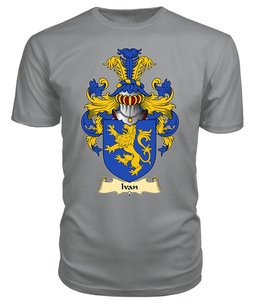 ScotsTee Ivan Coat Of Arms Family Crest England V23 T Shirt