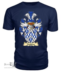 ScotsTee Huggins Coat Of Arms Family Crest England V23 T Shirt
