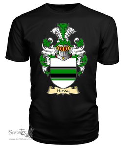 ScotsTee Huddy Coat Of Arms Family Crest England V23 T Shirt