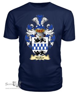 ScotsTee Hooker Coat Of Arms Family Crest England V23 T Shirt