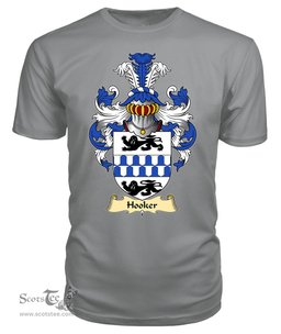 ScotsTee Hooker Coat Of Arms Family Crest England V23 T Shirt