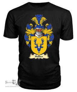 ScotsTee Hollier Coat Of Arms Family Crest England V23 T Shirt