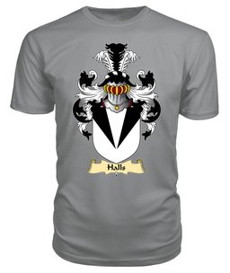ScotsTee Halls Coat Of Arms Family Crest England V23 T Shirt