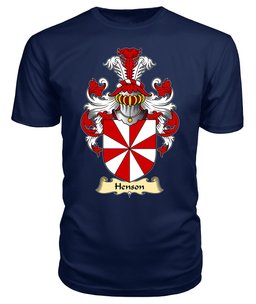 ScotsTee Henson Coat Of Arms Family Crest England V23 T Shirt