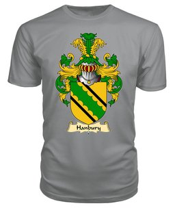 ScotsTee Hanbury Coat Of Arms Family Crest England V23 T Shirt