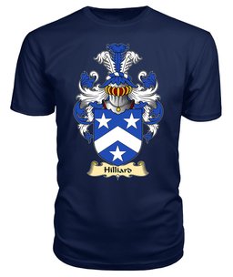 ScotsTee Hilliard or Hillier Coat Of Arms Family Crest England V23 T Shirt