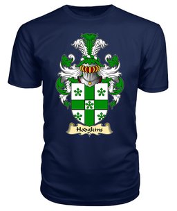 ScotsTee Hodgkins or Hodgkinson Coat Of Arms Family Crest England V23 T Shirt