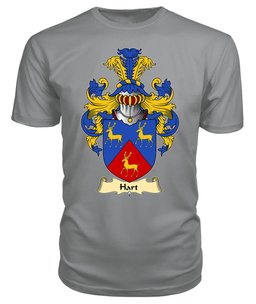 ScotsTee Hart II Coat Of Arms Family Crest England V23 T Shirt