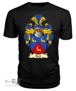ScotsTee Hart II Coat Of Arms Family Crest England V23 T Shirt